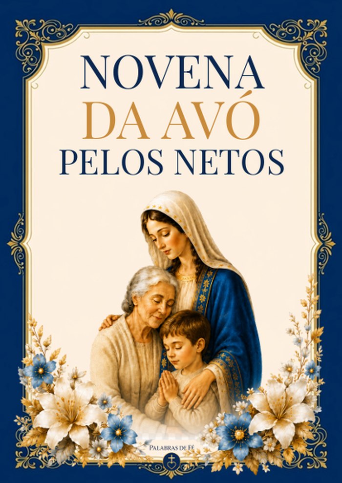 Novena da Avó pelos Netos — capa do devocional